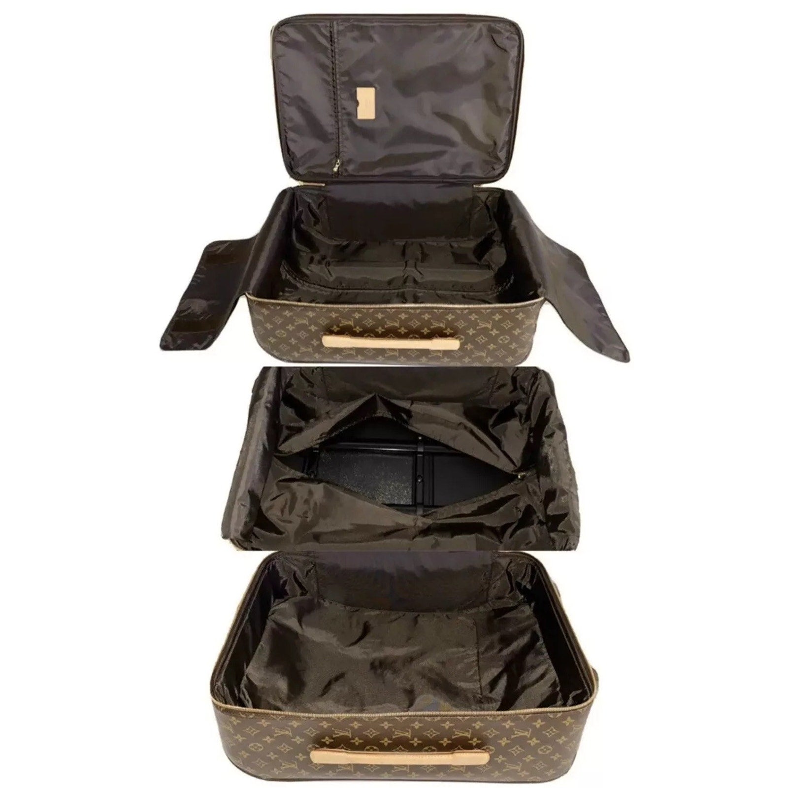 Louis Vuitton Pegase 55 Suitcase + Garment Hanger Certificate of Authenticity!