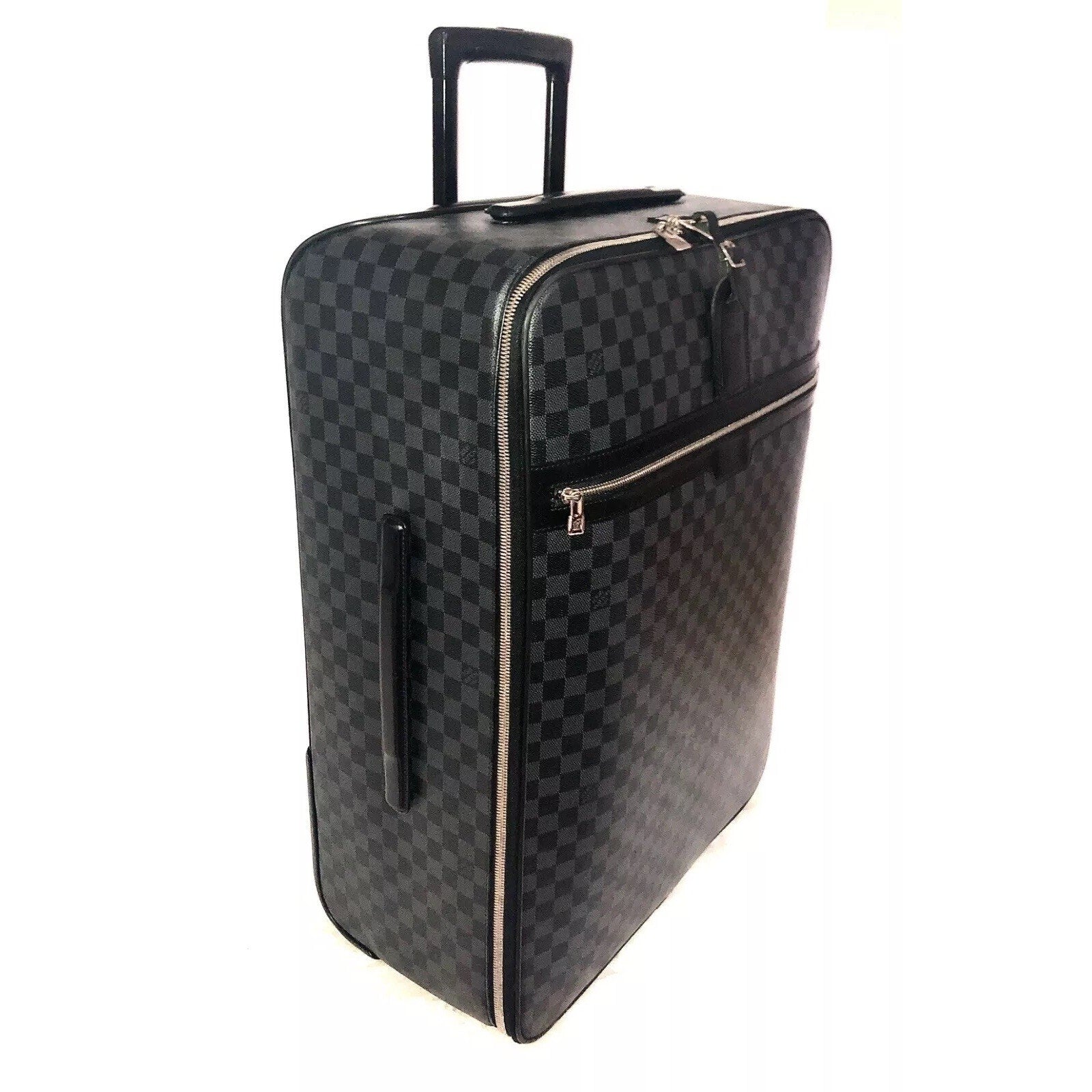 Louis Vuitton Pegase Graphite Ebene Suitcase Bag Unisex Luggage w/ COA LN
