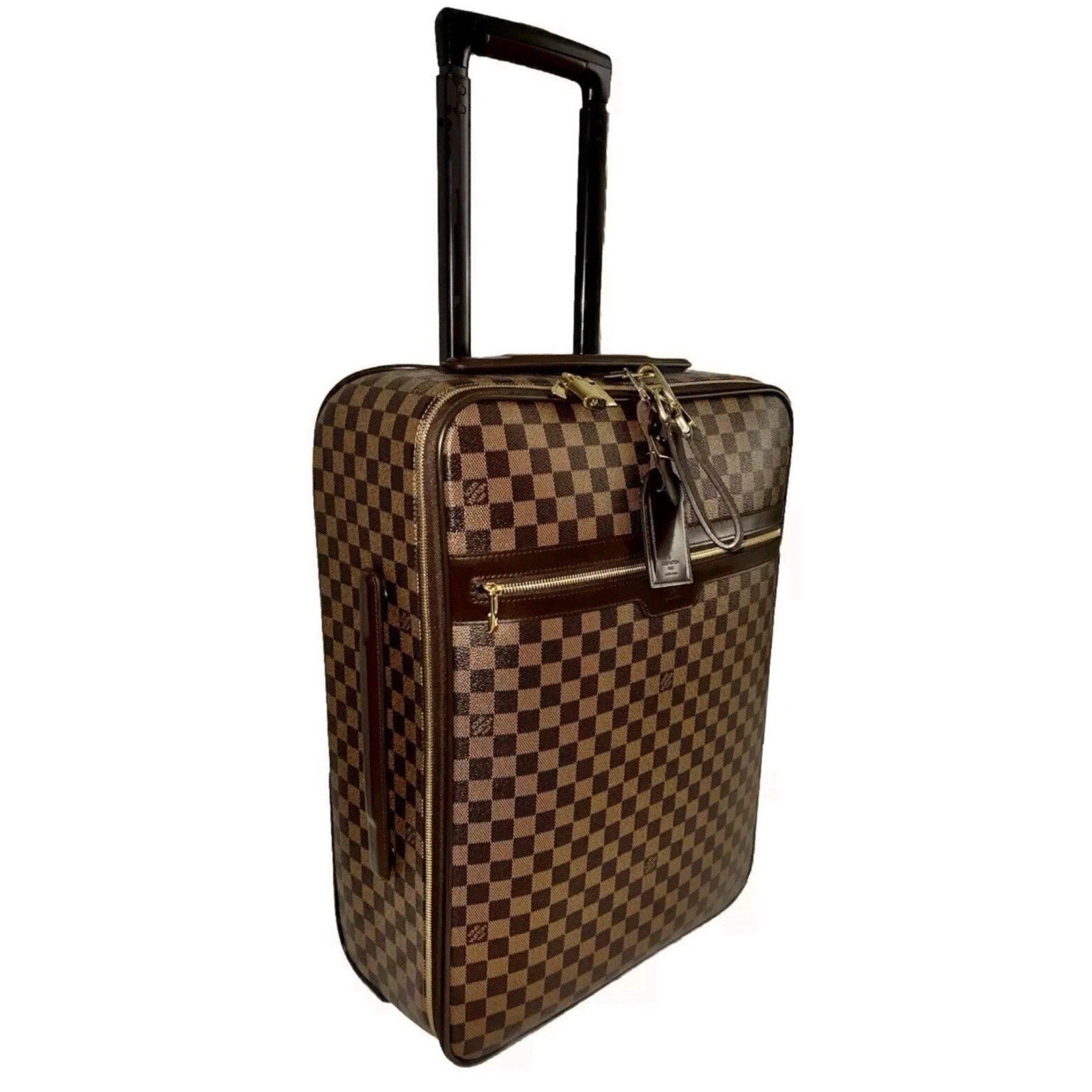 Louis Vuitton Pegase Legere Damier Rolling Suitcase w/ Garment Dustbag COA UEC