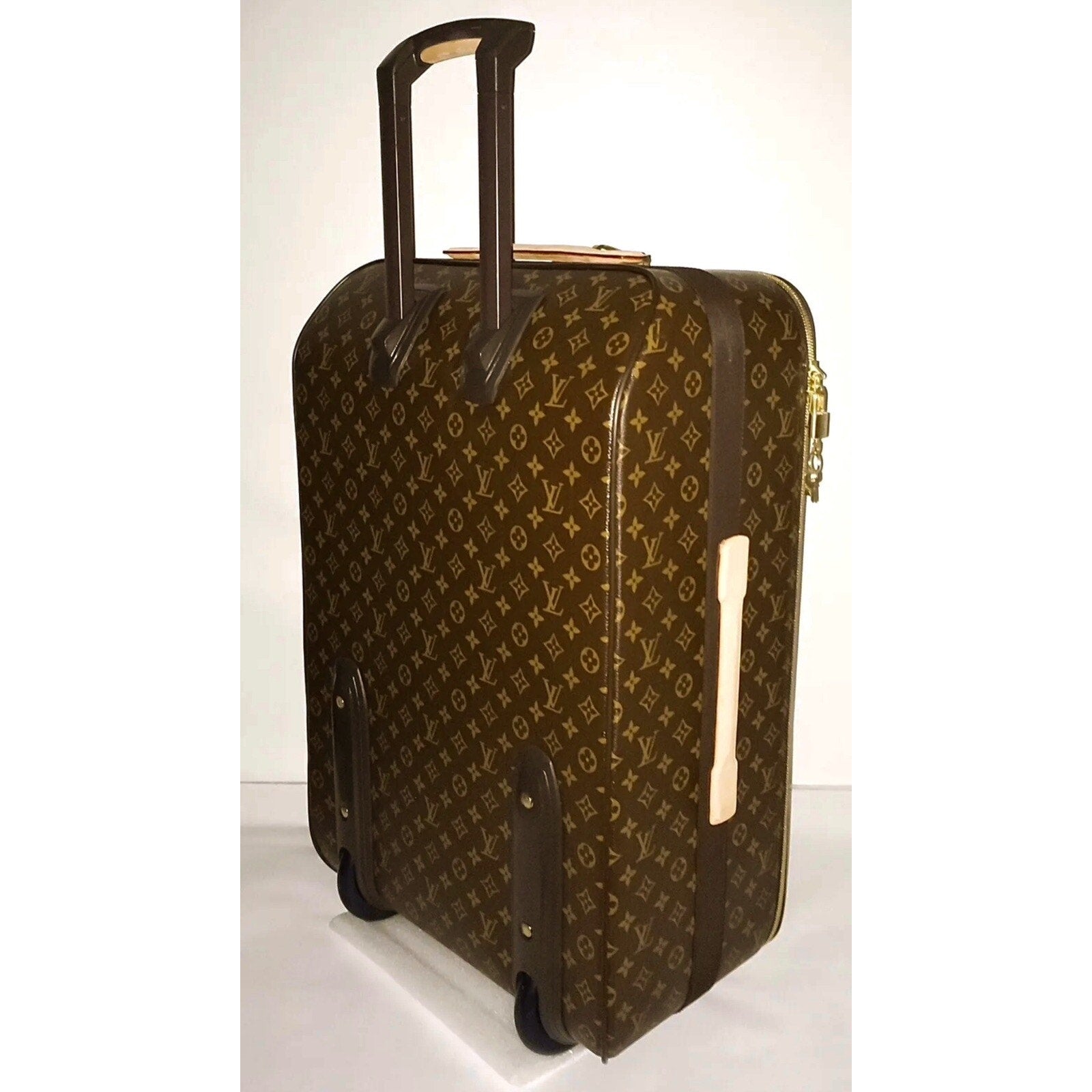 Louis Vuitton Pegase 70 Monogram Suitcase Tote + Garment Bag Dust-Bag