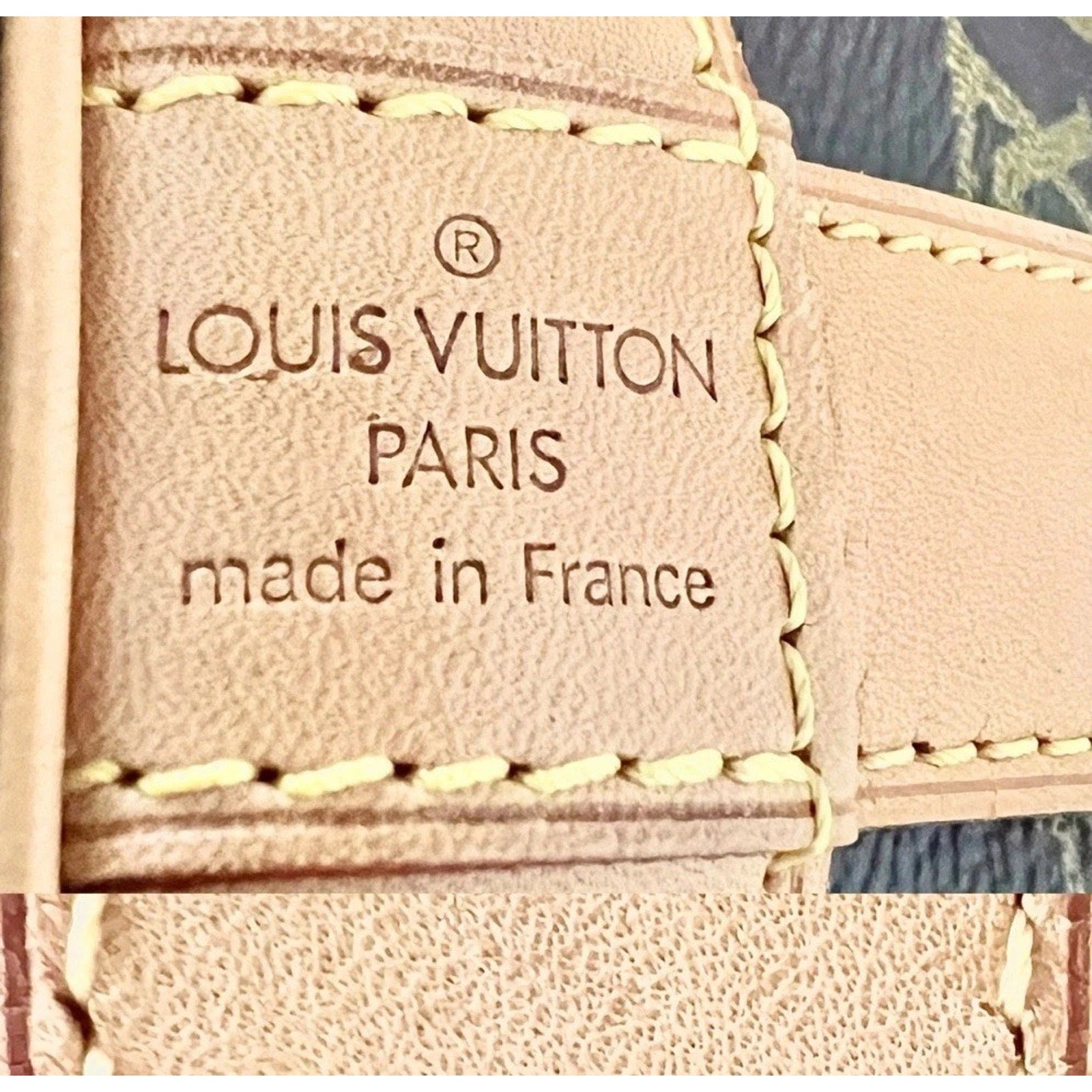 Louis Vuitton Cruiser Timeless Tote w/ Coa Dust-bag Name Tag Lock
