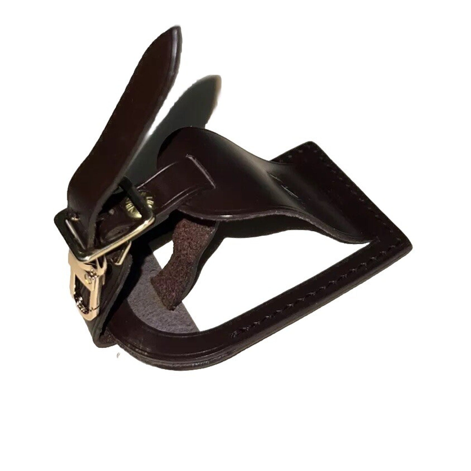 RARE Louis Vuitton 71 ID Name Tag Damier Ebene Goldtone July 1 UEC