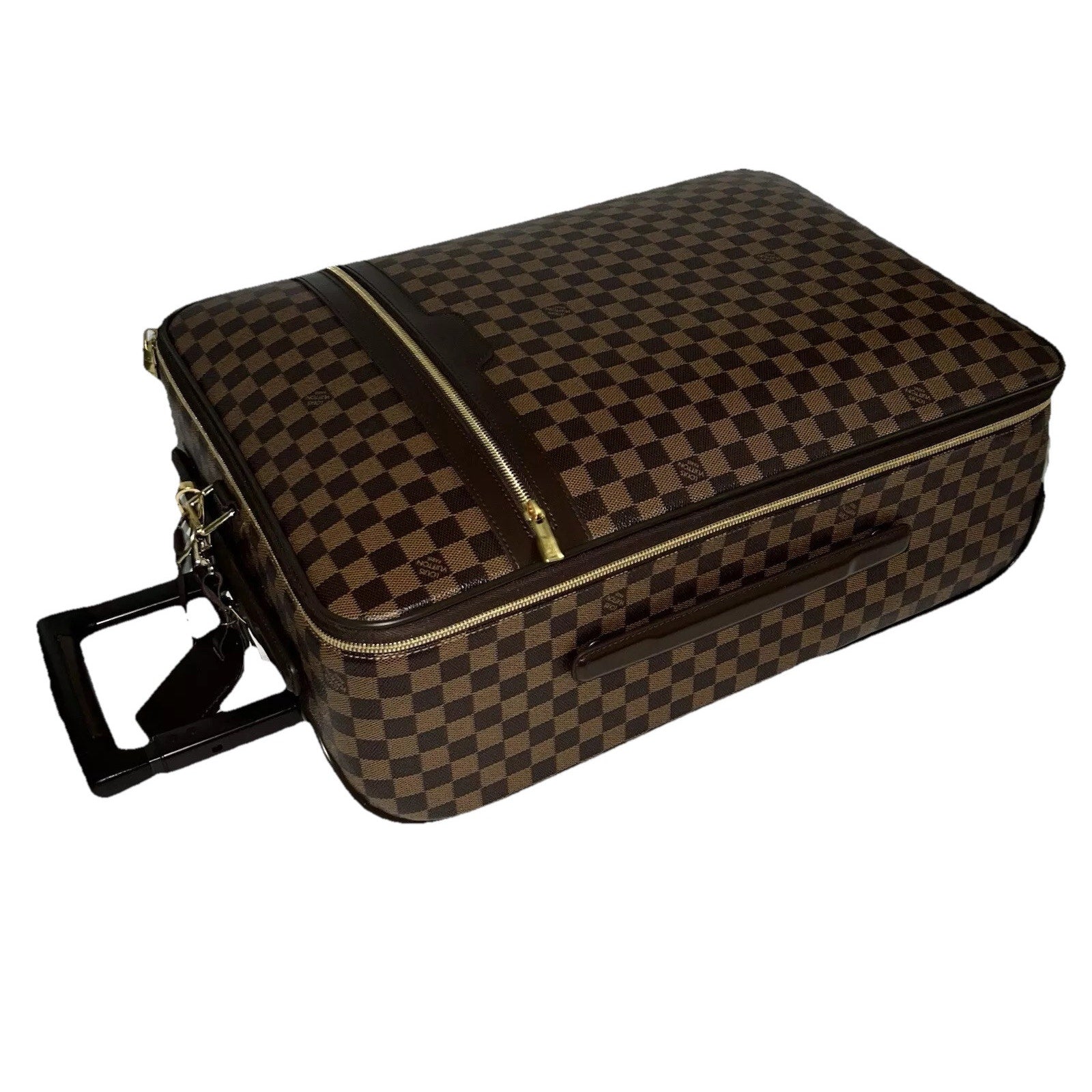 Louis Vuitton Pegase Legere Damier Rolling Suitcase w/ Garment Dustbag COA UEC
