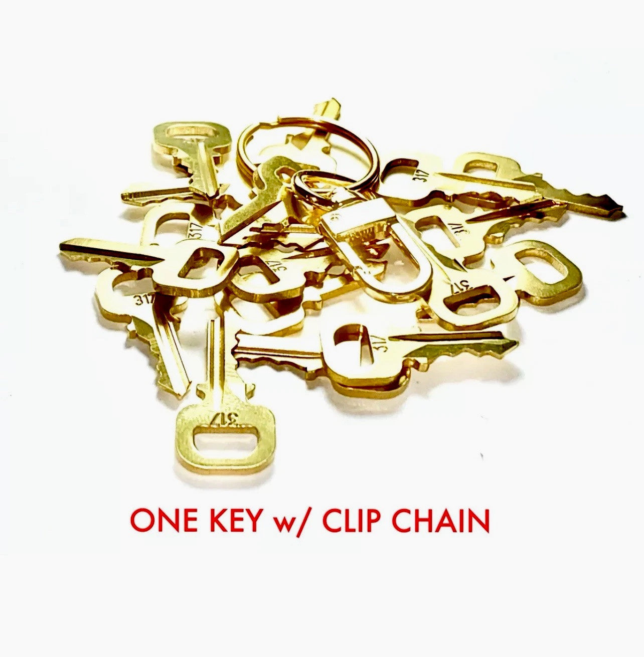 Louis Vuitton Key # 331 Brass 100% Genuine LV Series 300 “ONE KEY”