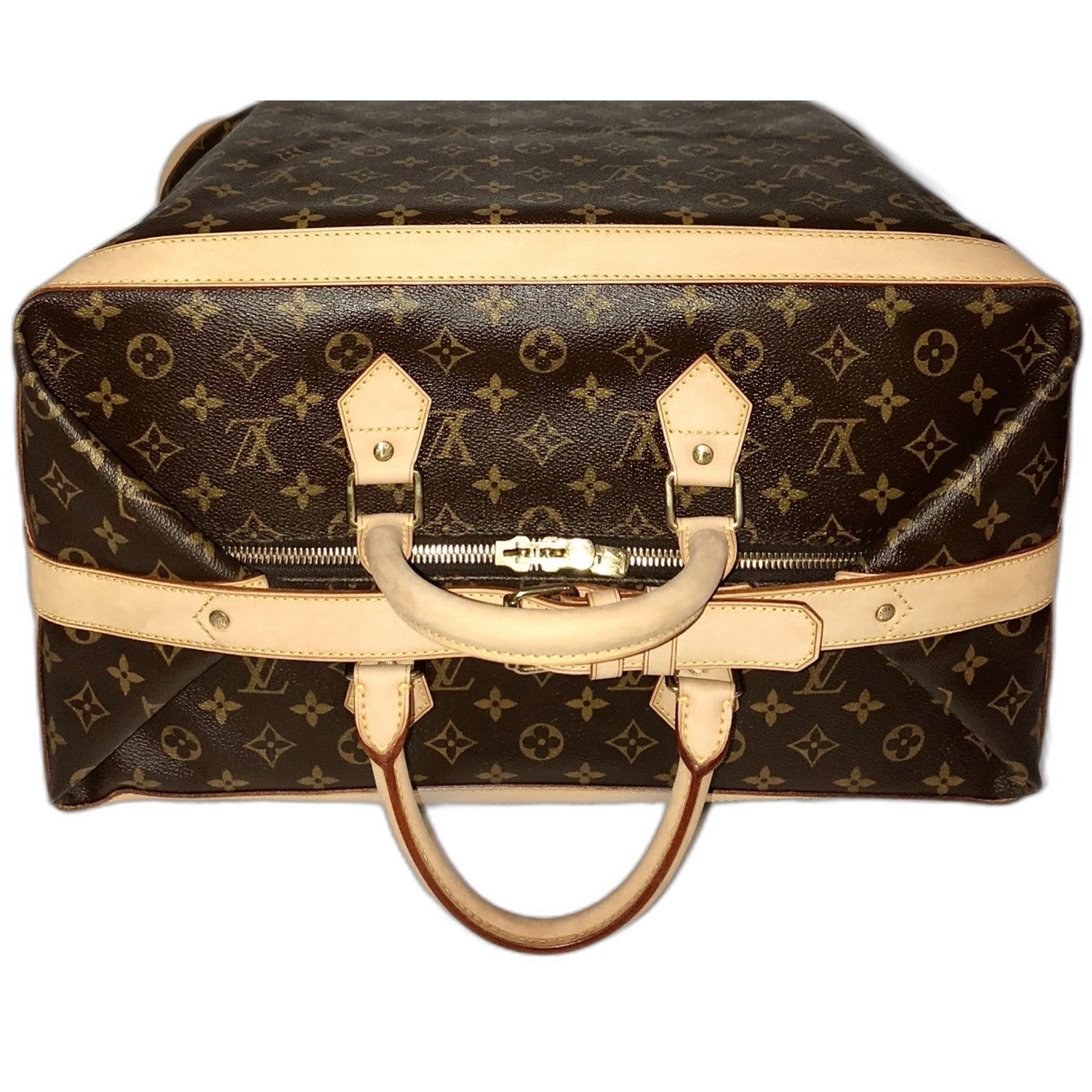 Louis Vuitton Cruiser Timeless Tote Bag w/ Coa Dustbag Name Tag Lock UEC