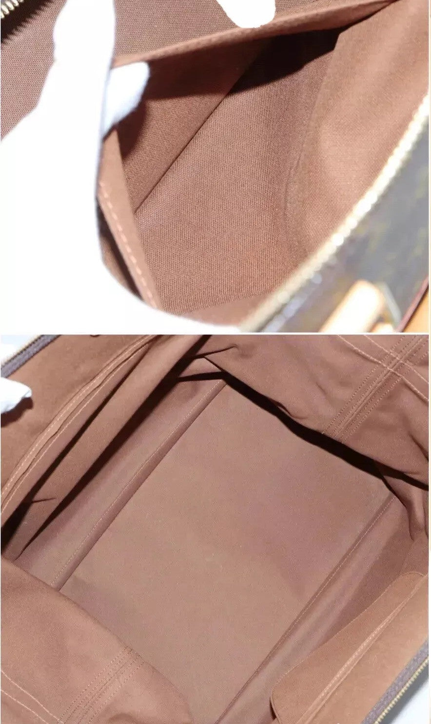 Louis Vuitton Cruiser Timeless Tote Bag w/ Coa Dustbag Name Tag Lock UEC