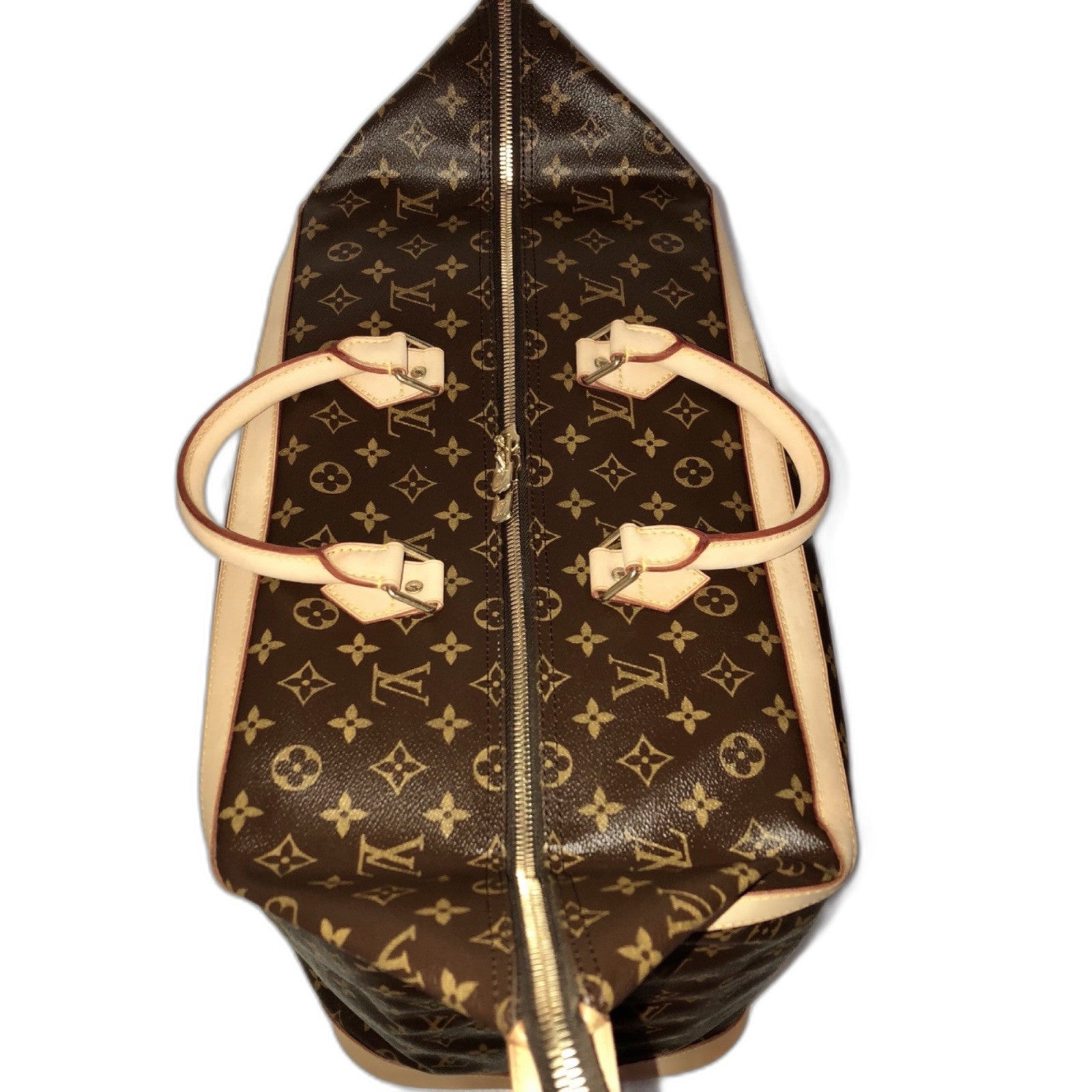 Louis Vuitton Cruiser Timeless Tote Bag w/ Coa Dustbag Name Tag Lock UEC