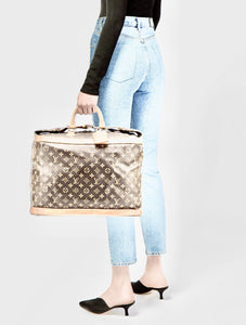 Louis Vuitton Cruiser Timeless Tote Bag w/ Coa Dustbag Name Tag Lock UEC