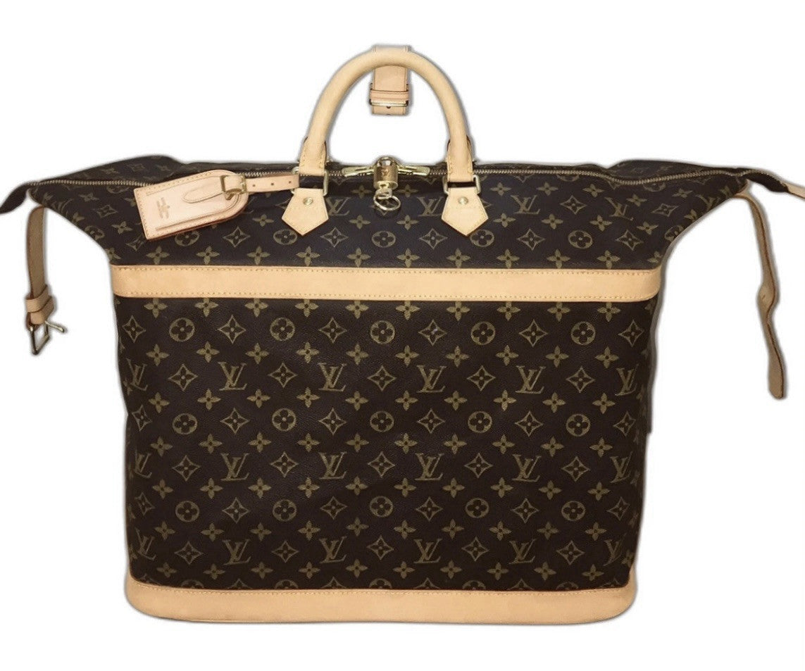 Louis Vuitton Cruiser Timeless Tote Bag w/ Coa Dustbag Name Tag Lock UEC