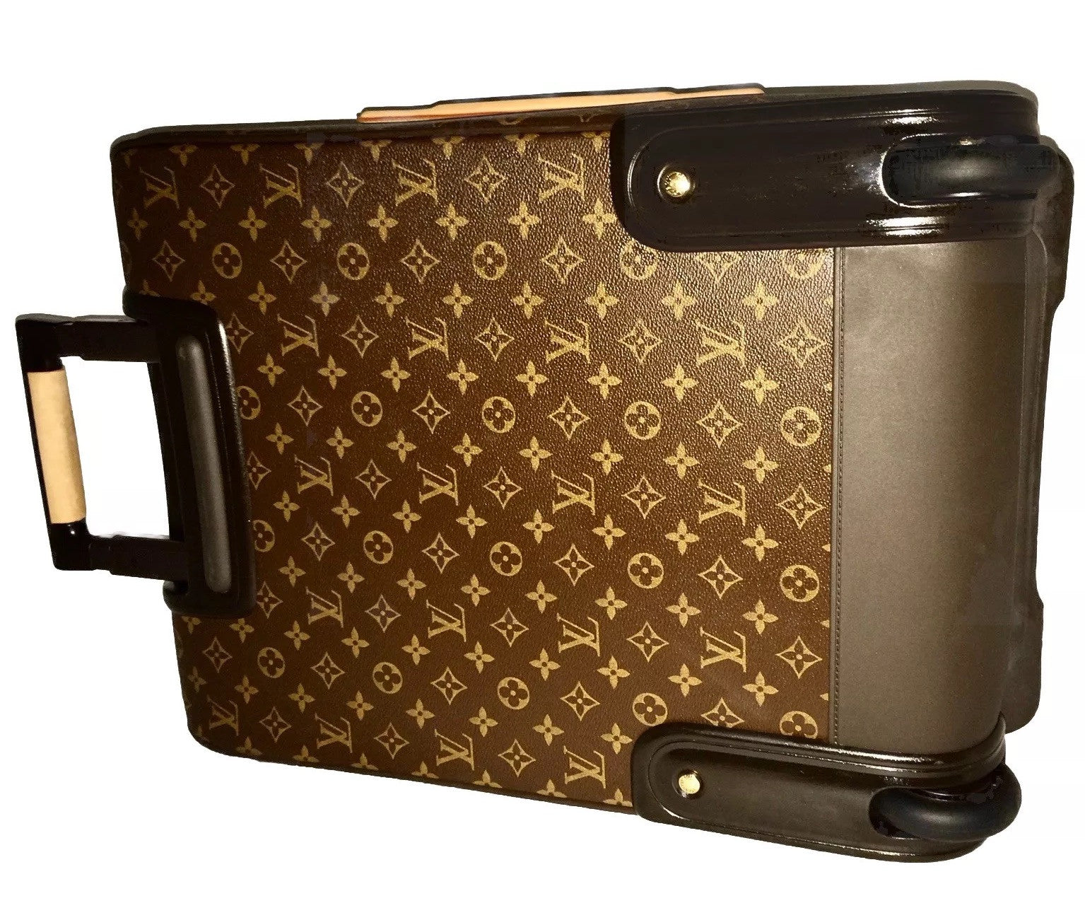 Louis Vuitton Business Pegase 55 Monogram Suitcase Bag Pristine w/ Strap 🛍️