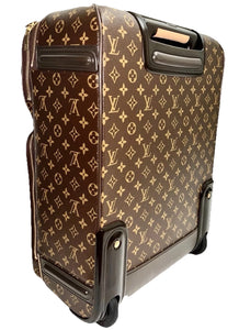 Louis Vuitton Business Pegase 55 Monogram Suitcase Bag Pristine w/ Strap 🛍️