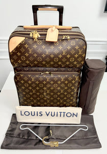 Louis Vuitton Pegase 55 Suitcase w/ cover Business legere