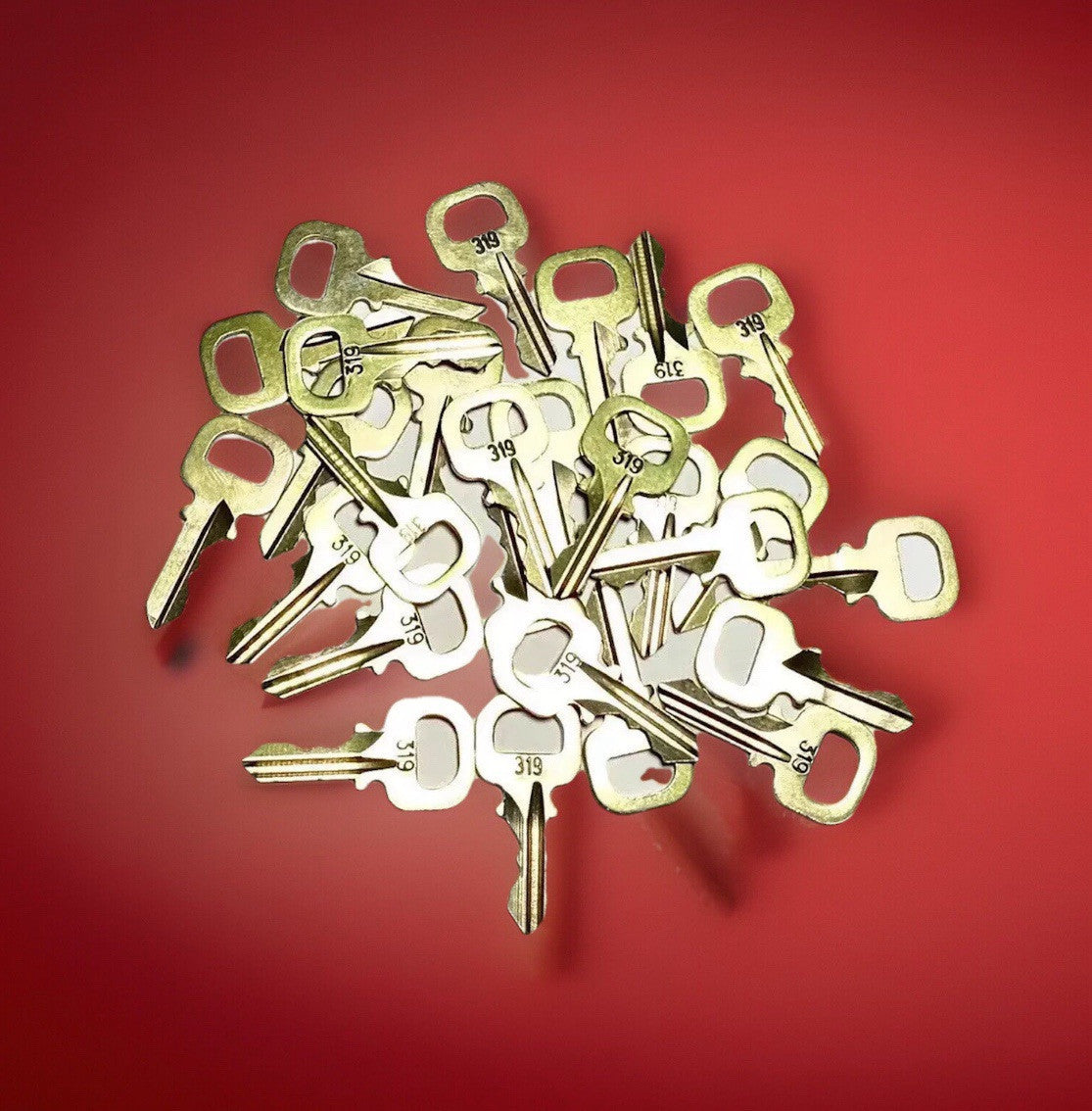 Louis Vuitton Key # 319 Brass 100% Genuine LV Series 300 “ONE KEY”