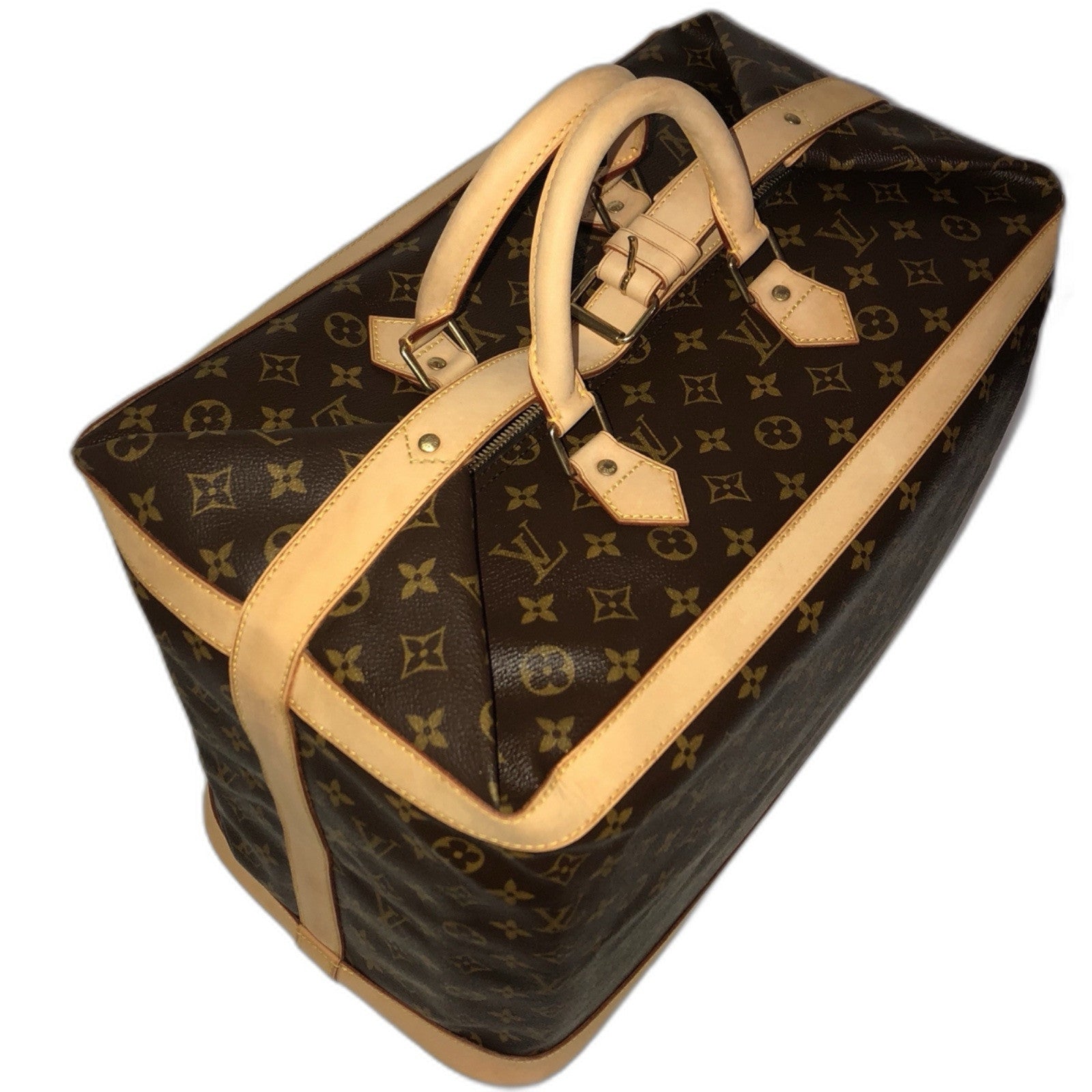 Louis Vuitton Cruiser Timeless Tote Bag w/ Coa Dustbag Name Tag Lock UEC