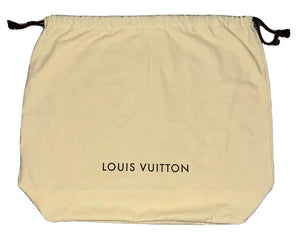 Louis Vuitton X-Large Dust-bag 23 x 18 x 5 Drawstring Italy Authentic