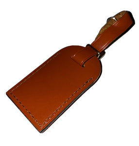 Louis Vuitton Luggage Tag Kenyan Fawn Smooth Calfskin Leather -Small sz
