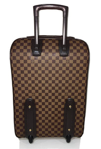 Louis Vuitton Pegase 55 Suitcase Bag Damier Ebene w/ Lock Strap M23294 ⭐️