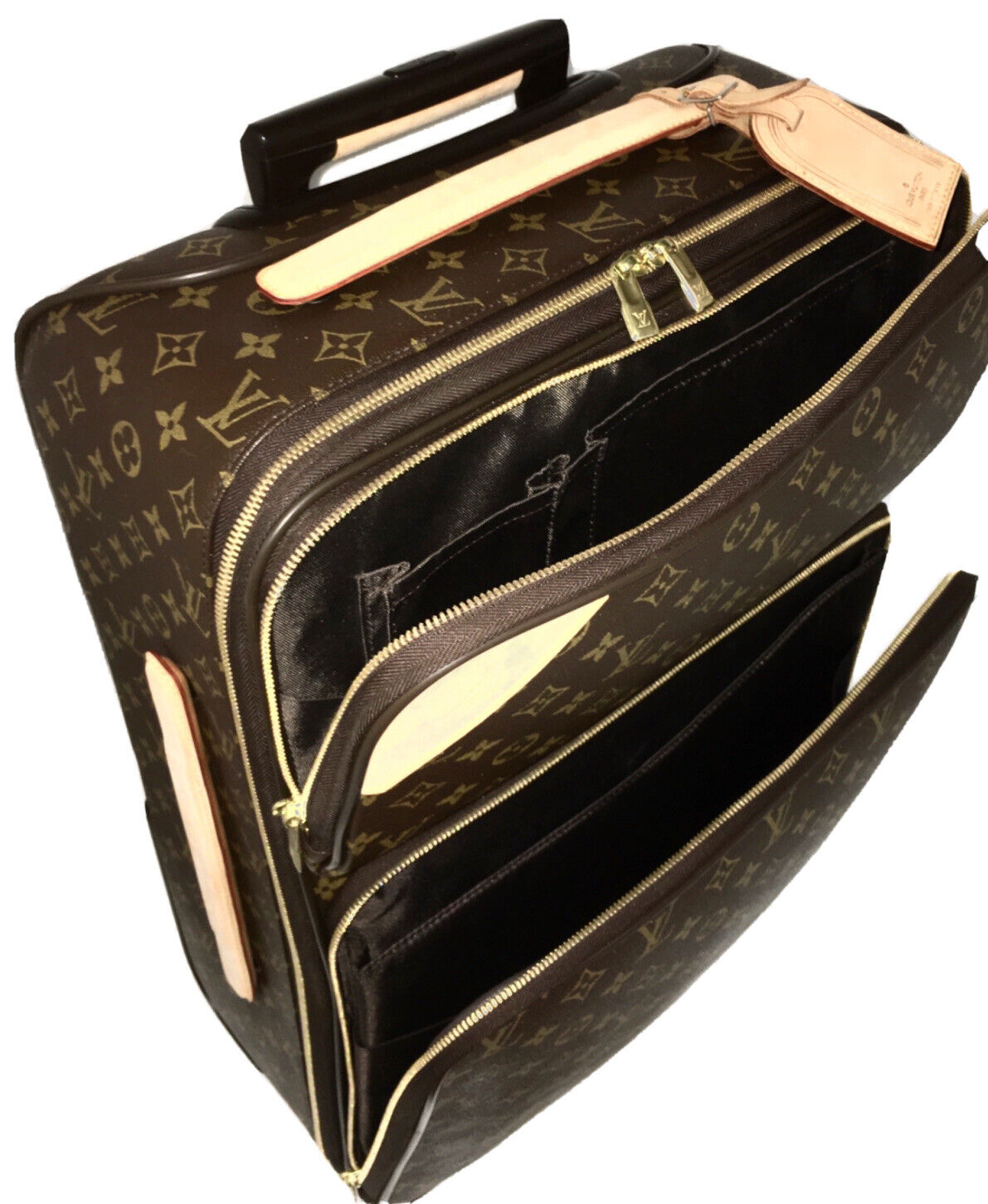 Louis Vuitton Pegase Business 55 Carryon Bag w/ Garment Bag & Dustbag🩵