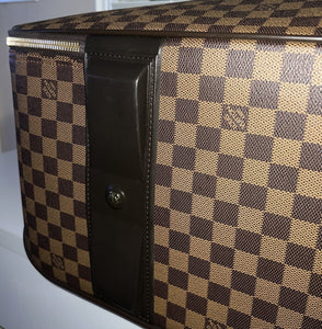 Louis Vuitton Pegase 65 Suitcase Unisex Bag Damier Ebene + Name Tag 🍁