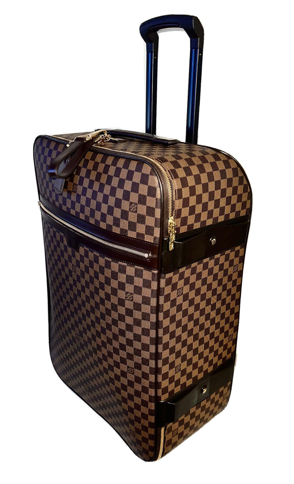 Louis Vuitton Pegase 65 Suitcase Unisex Bag Damier Ebene + Name Tag 🍁
