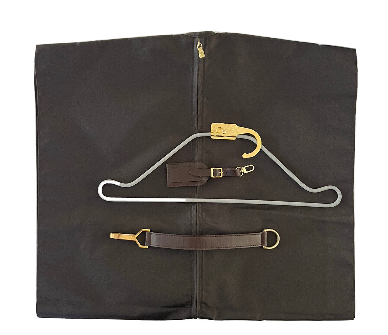 Louis Vuitton Pegase Suitcase Damier Ebene Luggage Bag w/ Strap Garment Lock🩵