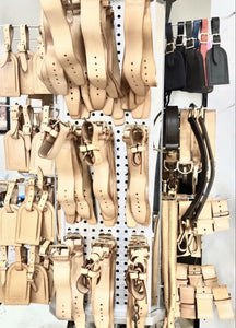 Authentic Louis Vuitton Luggage Bag Tag w/ Strap- “Restored” One Set Large 🇫🇷