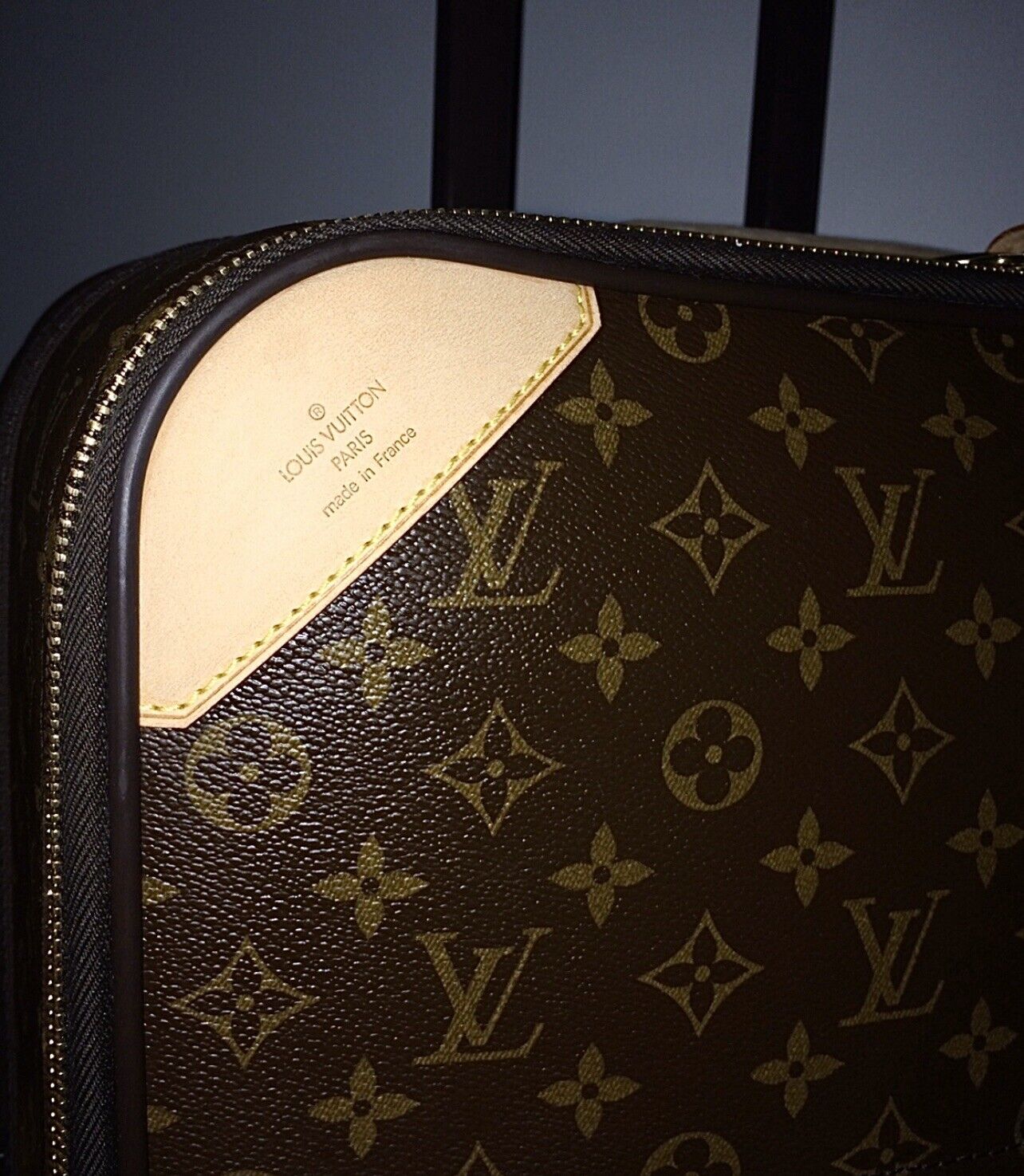 Louis Vuitton Pegase 70 Suitcase Wheels Bag w/ Garment Bag Dustbag 🇫🇷