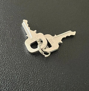 Rare Louis Vuitton # 612 Key Silver Stainless AUTHENTIC - ONE KEY ONLY