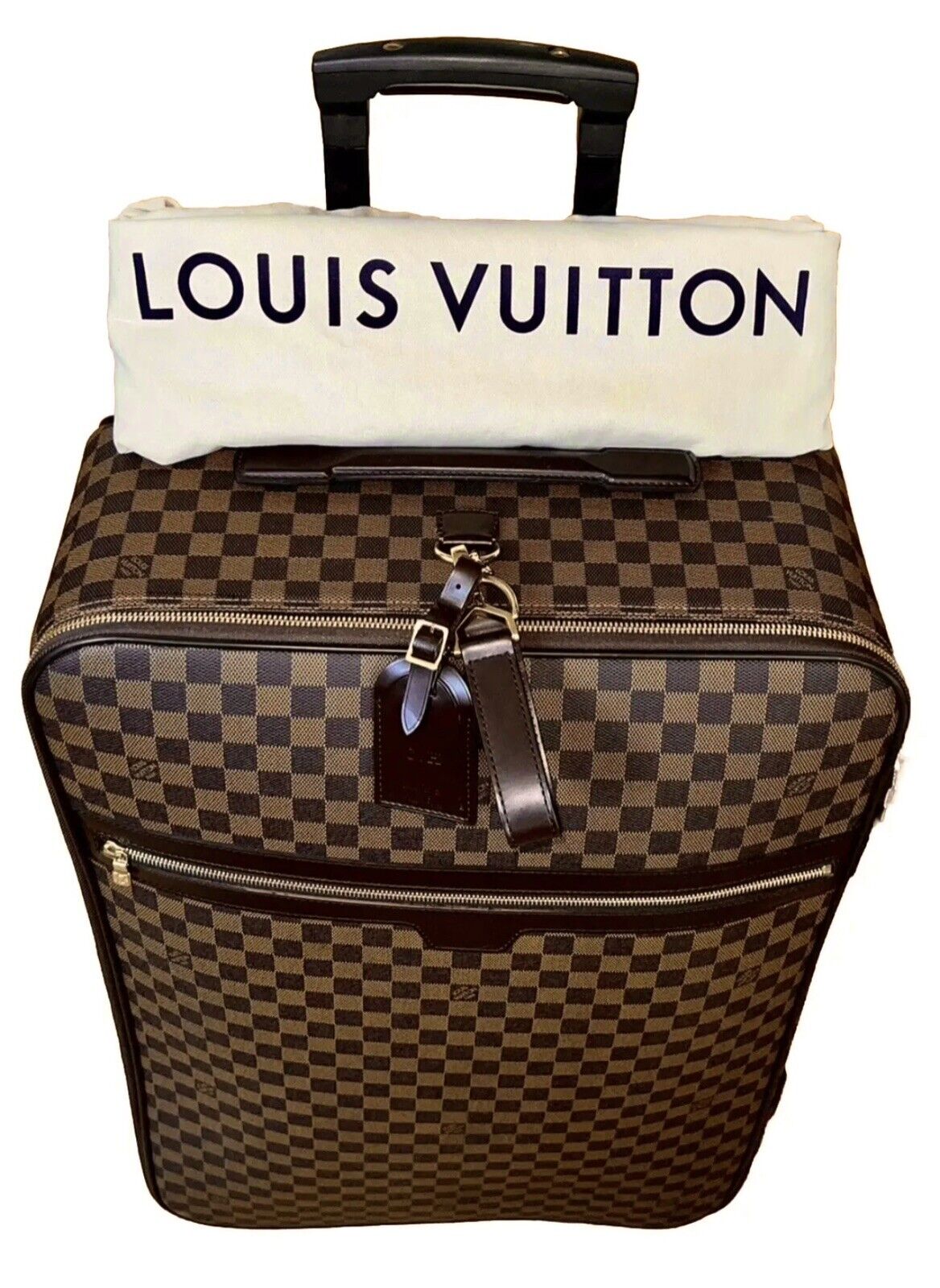 Louis Vuitton Pegase 25” Damier Suitcase Bag w/ Luggage Tag Strap Dust-bag🍁