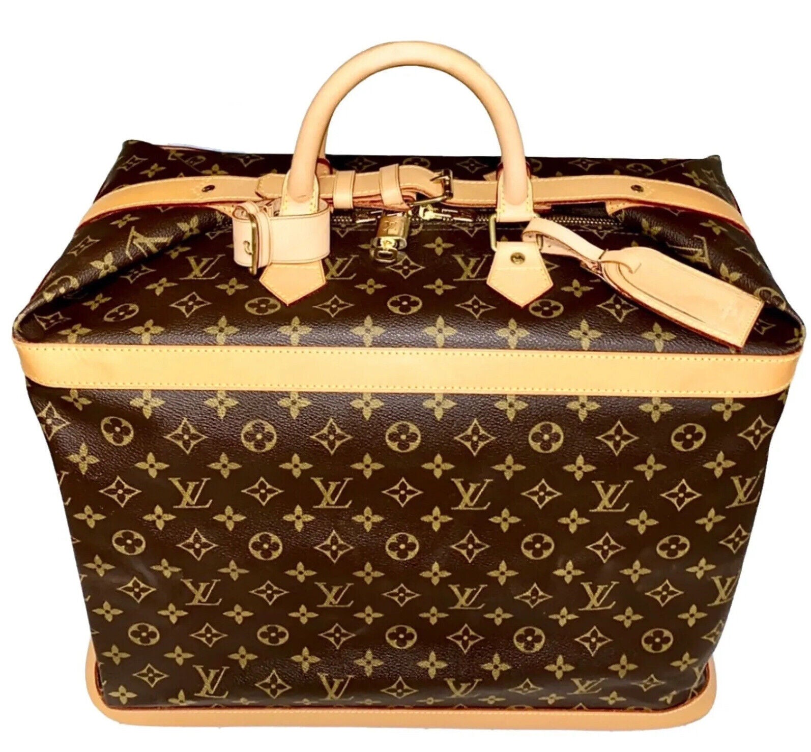 Louis Vuitton Cruiser Timeless Monogram Tote XL Bag UEC 🩵