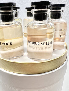Louis Vuitton Set 7 Miniature Perfume 10 ml Rose Des Vents Le Jour Se Lève