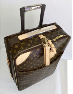 Louis Vuitton Pegase Carry-on Timeless Suitcase Bag w/ Tag Strap Dust-bag🍁