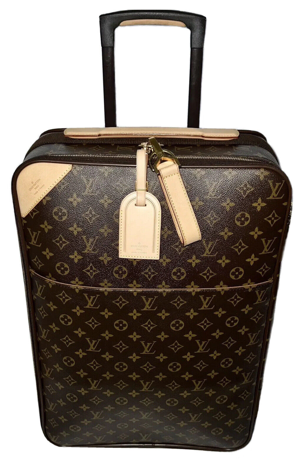 Louis Vuitton Pegase Monogram Suitcase Bag w/Dustbag & Garment Bag