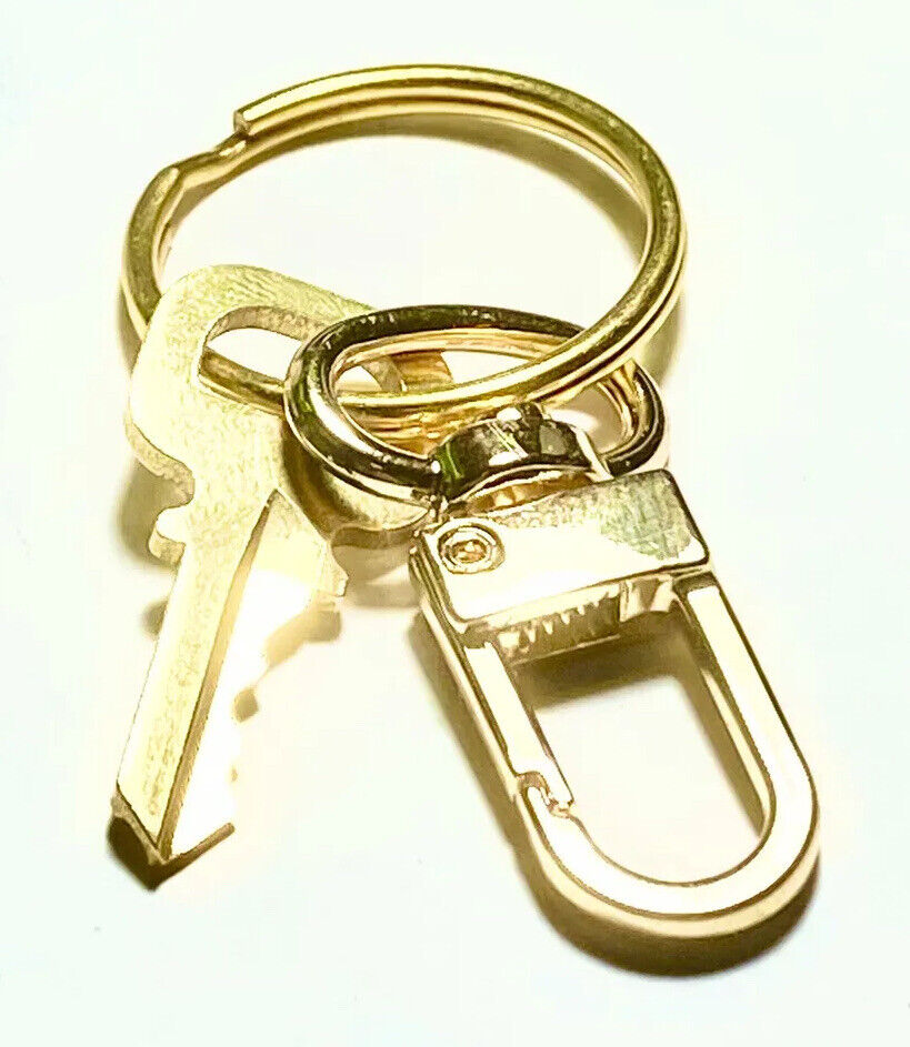 Louis Vuitton Key # 339 Brass Goldtone w/ Swivel Ring Clasp - Stamped 339