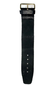 Louis Vuitton EPI Leather Strap BLACK Poignet - ONE PIECE ONLY- France