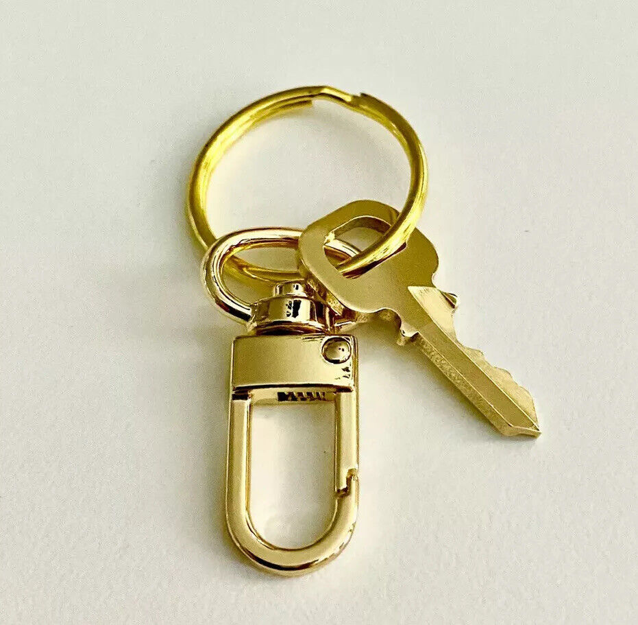 Genuine Louis Vuitton Key 326 Brass Goldtone w/ Generic Swivel Clasp ✨