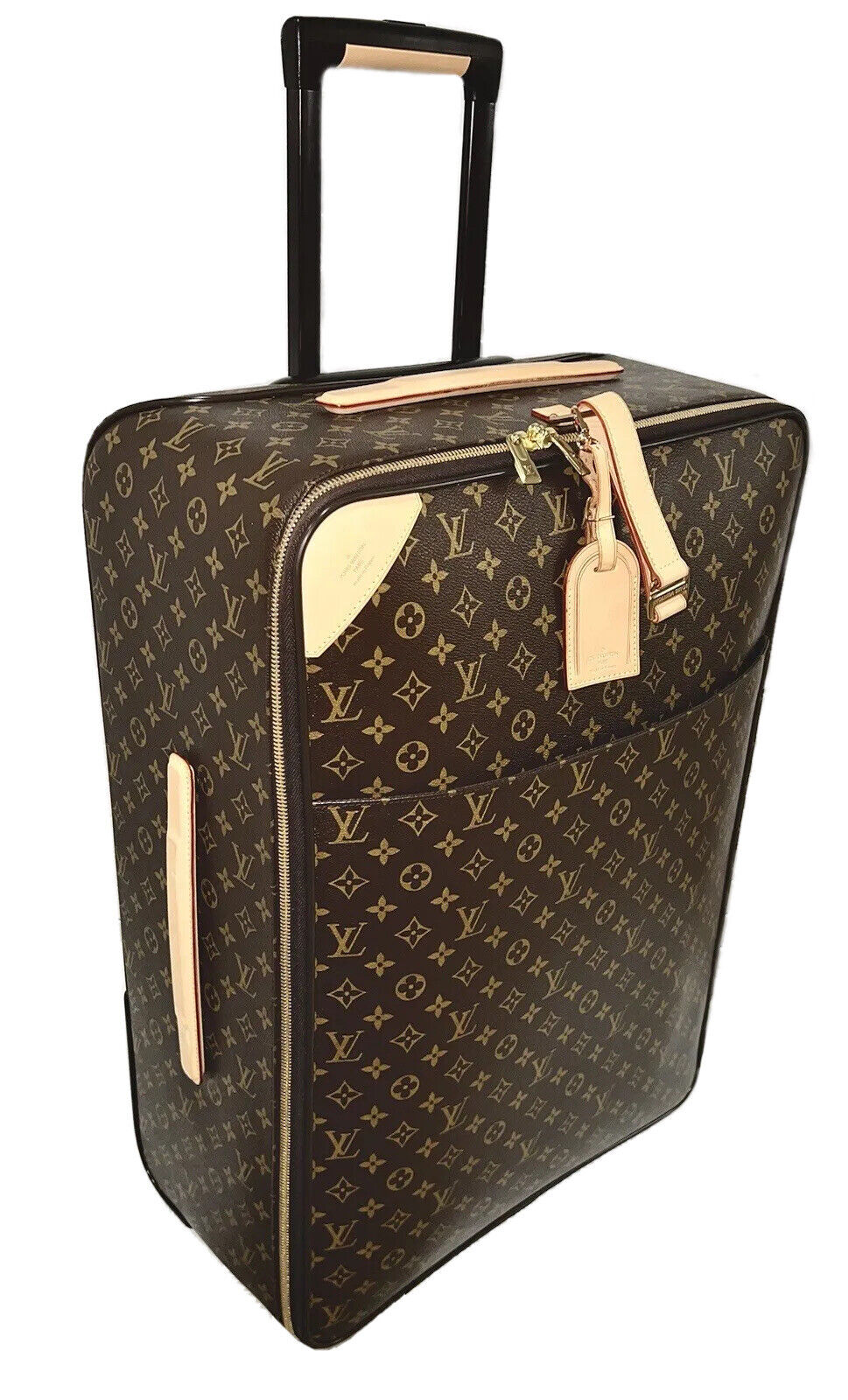 Louis Vuitton Pegase 65 Classic Suitcase Unisex Luggage Bag w/ Strap