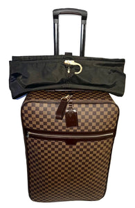 Louis Vuitton Pegase 65 Suitcase Bag w/ Garment Bag Hanger SP4088 Luggage