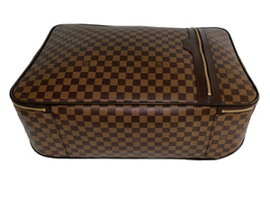 Louis Vuitton Pegase 55 Unisex Suitcase Bag Damier Ebene Carry-on Read…