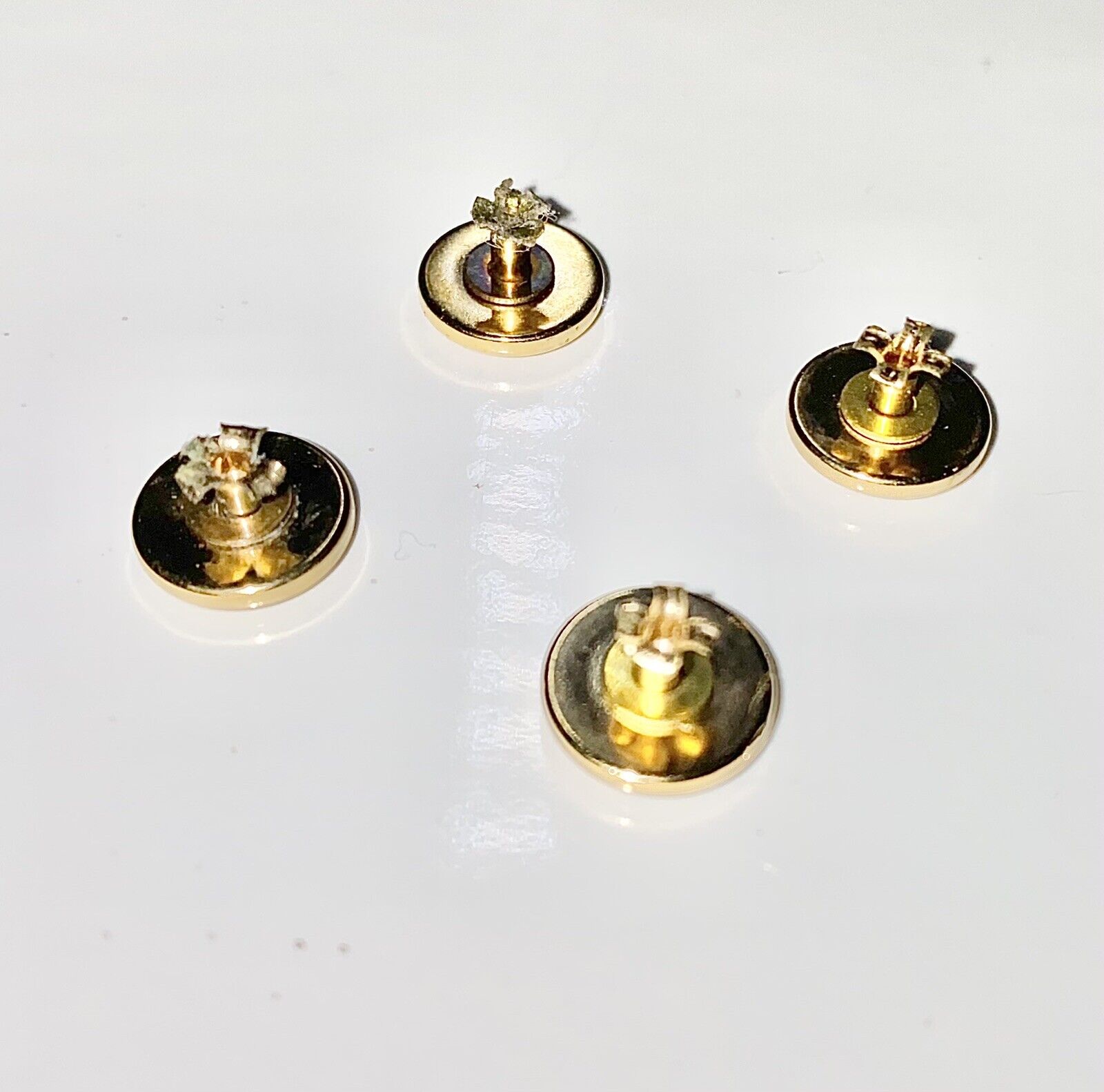 4 Pc GENUINE Louis Vuitton  Studs for Parts Only -Read Description