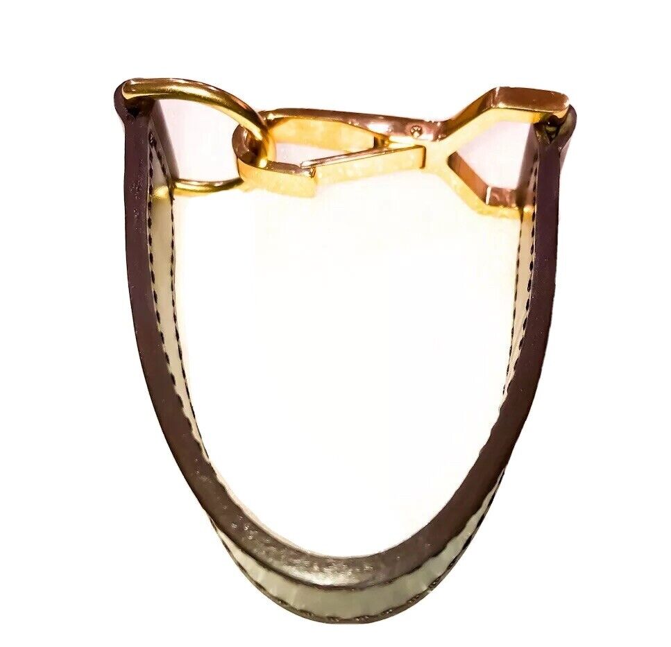 Louis Vuitton Dark Brown Strap Goldtone for Pegase Damier Ebene Bag - 1 Pc only