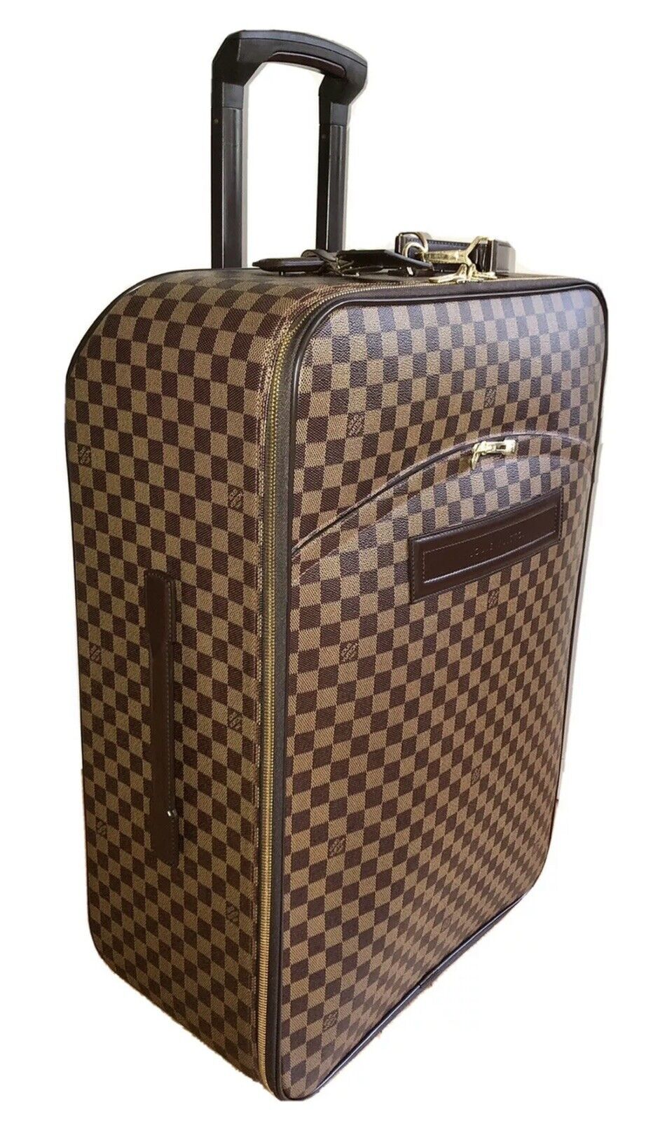 Louis Vuitton Damier Ebene Pegase XL Suitcase Bag Travel w/ Dustbag