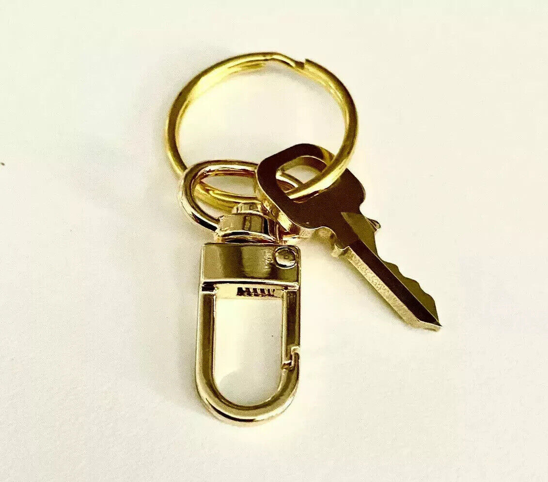 Louis Vuitton Key 344 Brass Goldtone Only works w/ Genuine LV Lock 344