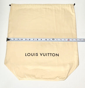 Louis Vuitton Dustbag 20 x 17 Drawstring Large Authentic