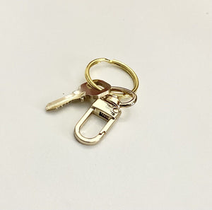 Louis Vuitton Key # 315 Brass Goldtone w/ Swivel Clasp For Genuine LV Lock Only
