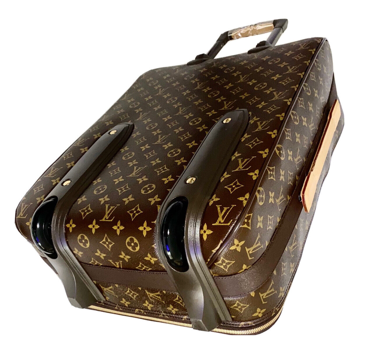 Louis Vuitton Pegase 55 Carry-on Suitcase Bag w/ Name Tag Dustbag SD0045