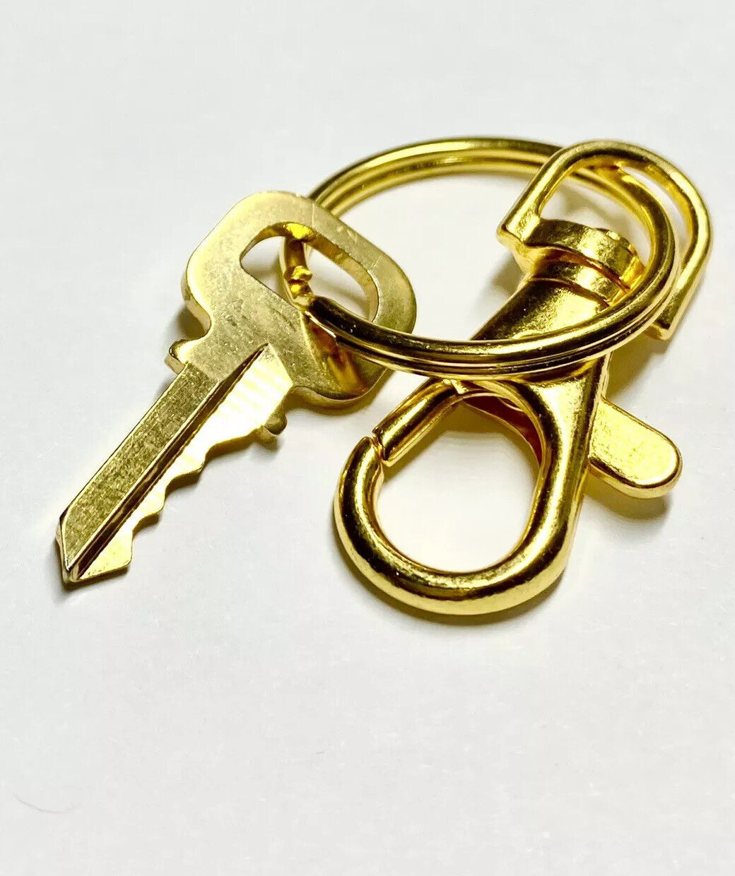 Louis Vuitton Key # 314 Brass Golden w/ Swivel Ring-fits Authentic Lock only!