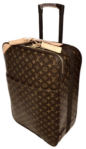 Louis Vuitton Pegase Carry-on Timeless Suitcase Bag w/ Tag Strap Dust-bag🍁