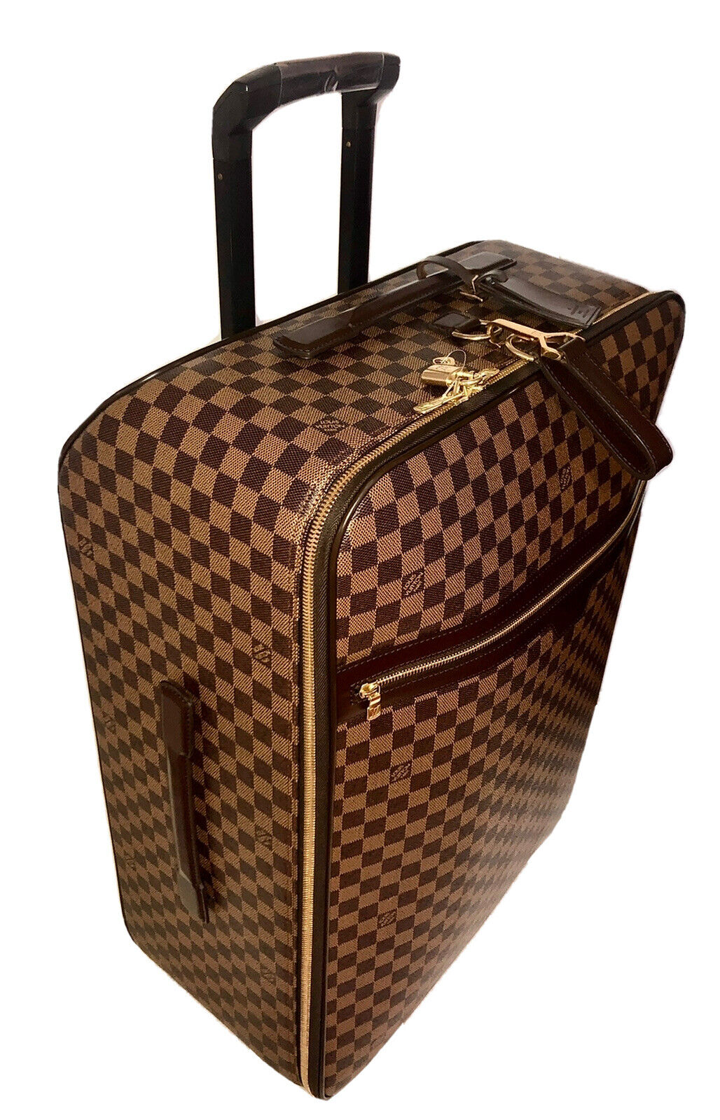 Louis Vuitton - Damier Ebene Pegase 65 Trolley suitcase - Catawiki