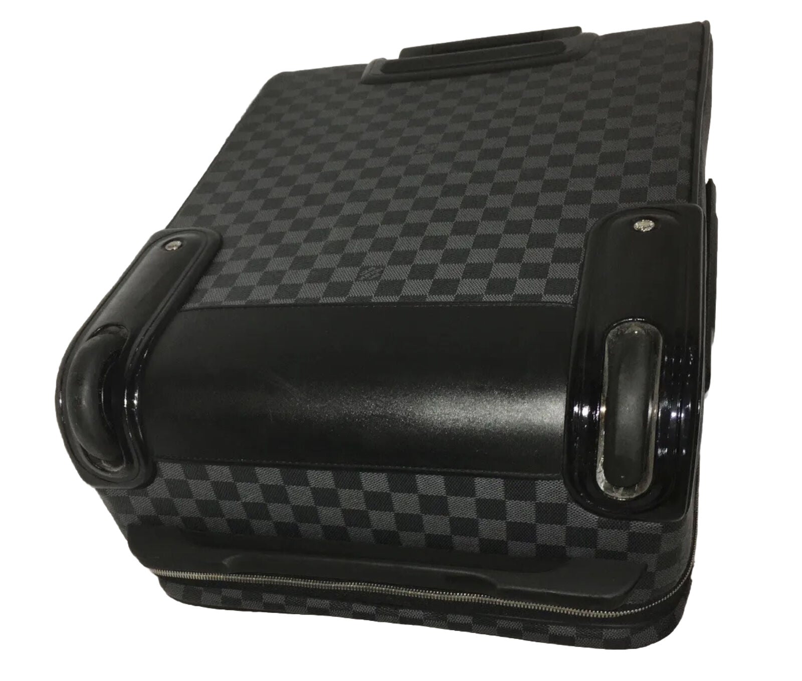 Louis Vuitton Business Pegase 55 Damier Graphite Silvertone Unisex Suitcase 🩵
